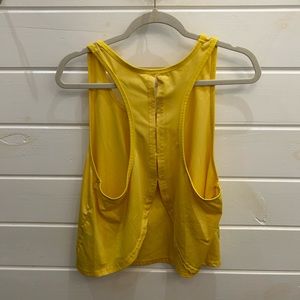 yellow athletic top!